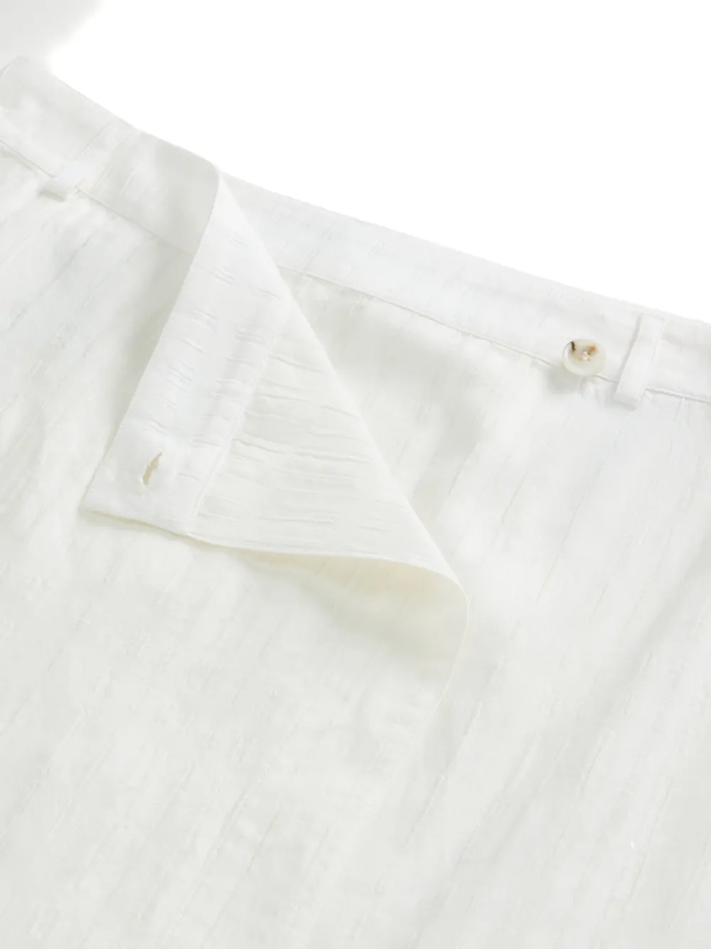 Woolrich Geruite cargo midi-rok Wit