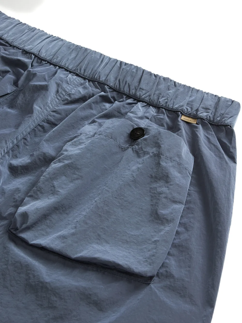 Woolrich Waterafstotende shorts met ceintuur Blauw
