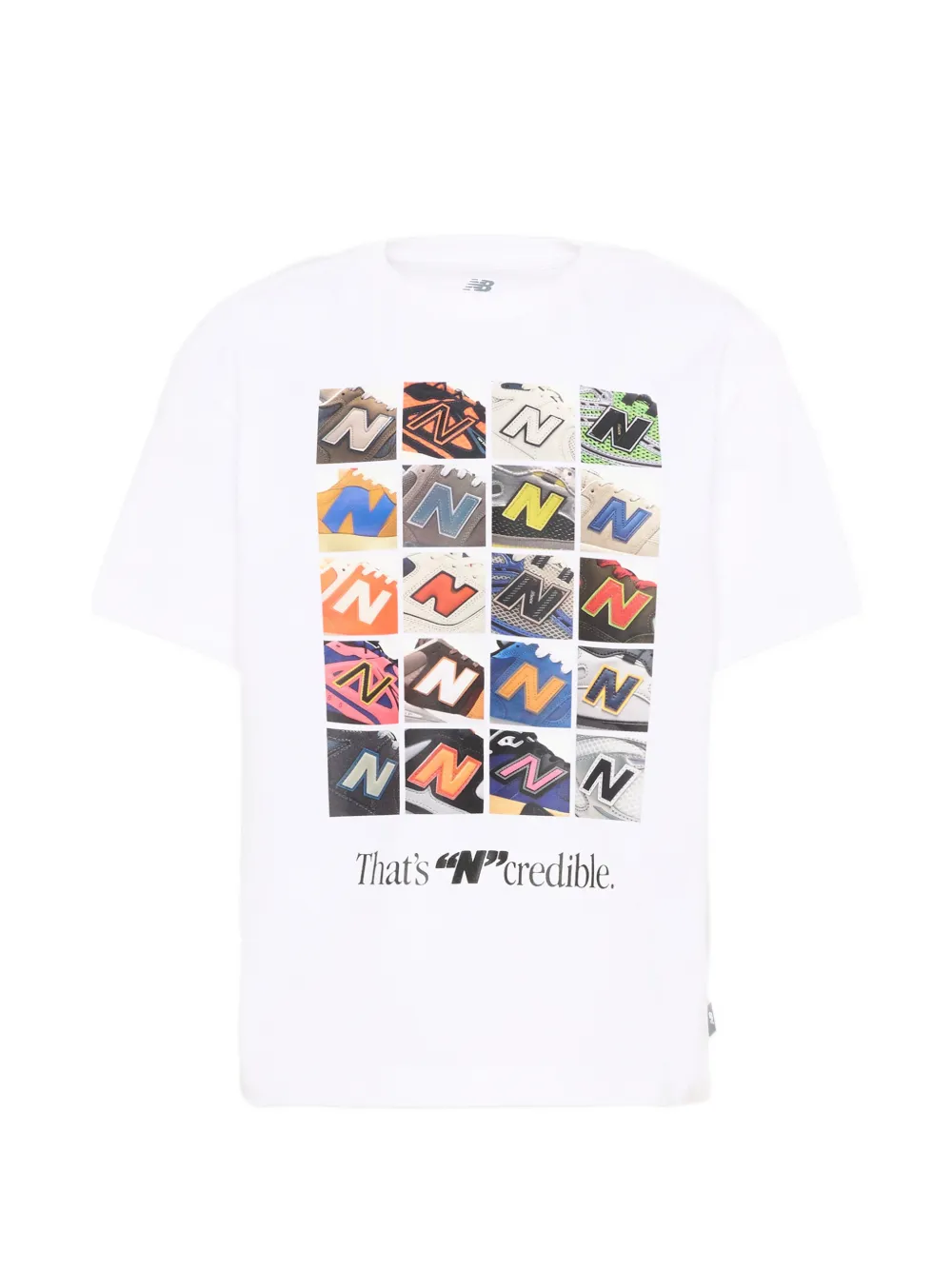 New Balance Kids Celebrated Icons short-sleeve T-shirt - Bianco