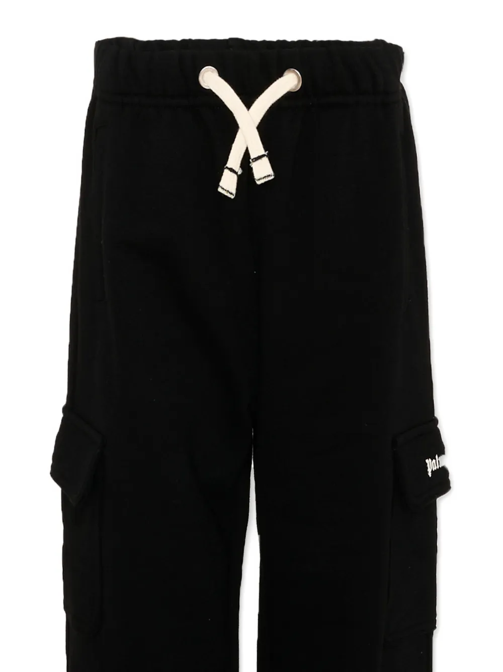 Palm Angels Kids Trainingsbroek met trekkoordtaille Zwart