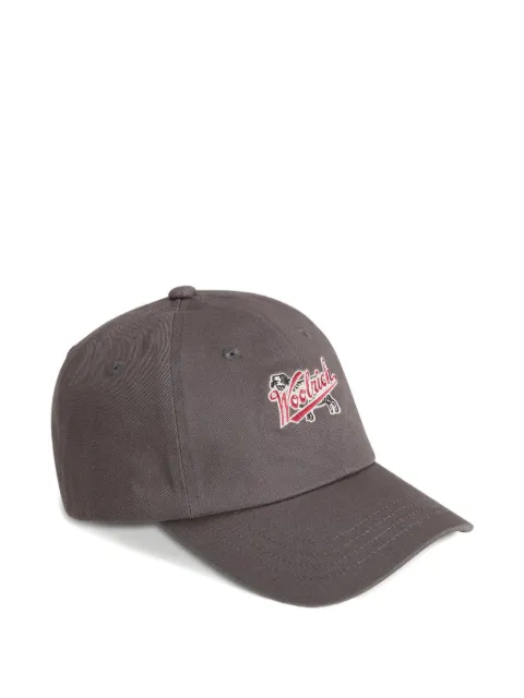 Woolrich embroidered logo baseball cap