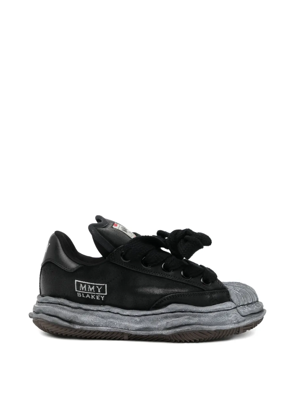 Maison MIHARA YASUHIRO Blakey distorted-sole trainers - Nero