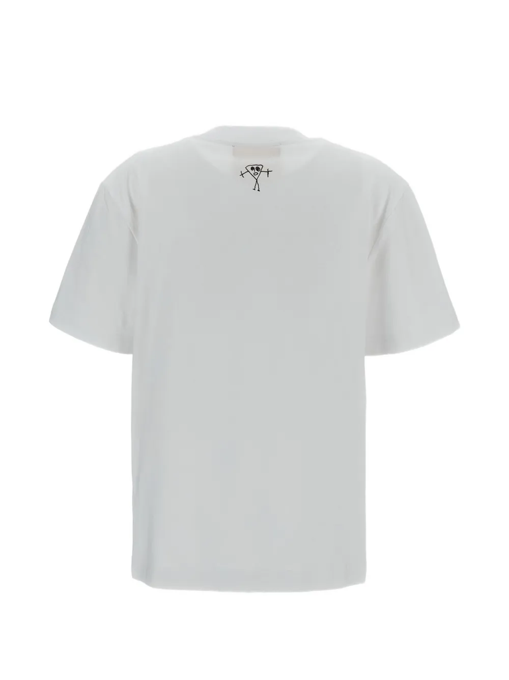  Plan C Graphic-print T-shirt - Blanco 