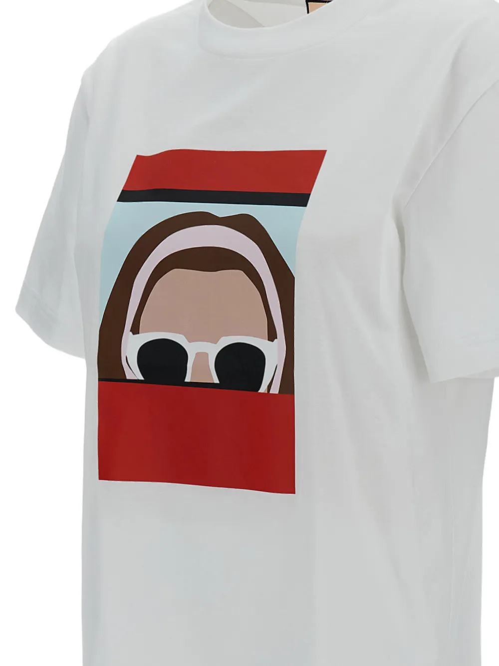  Plan C Graphic-print T-shirt - Blanco 