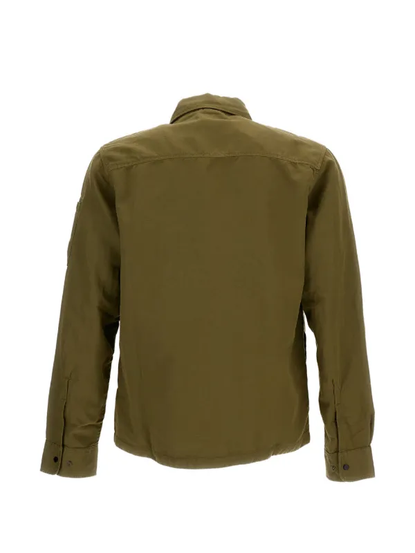 C.P. Company lens-detail full-zip Shirt Jacket | グリーン