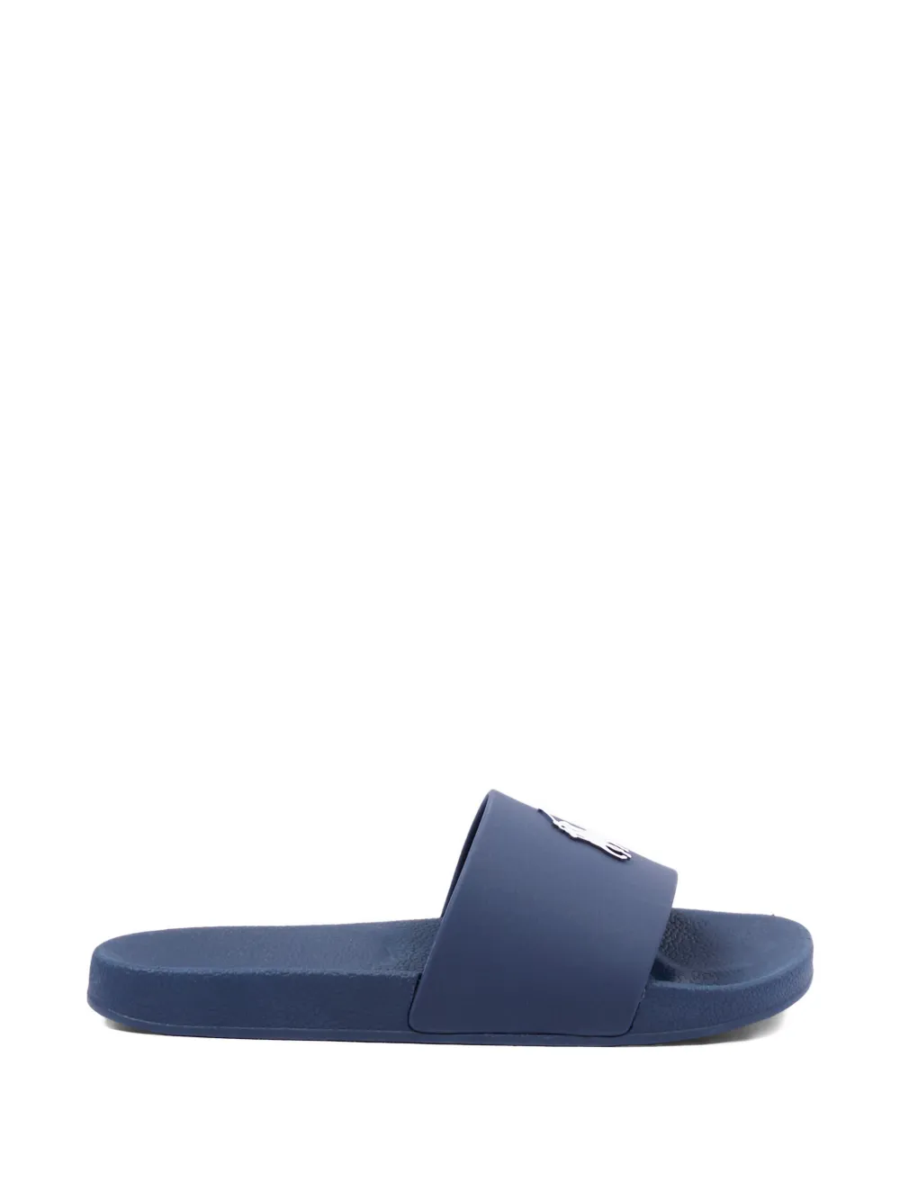 POLO RALPH LAUREN KIDS pony logo slides Blauw