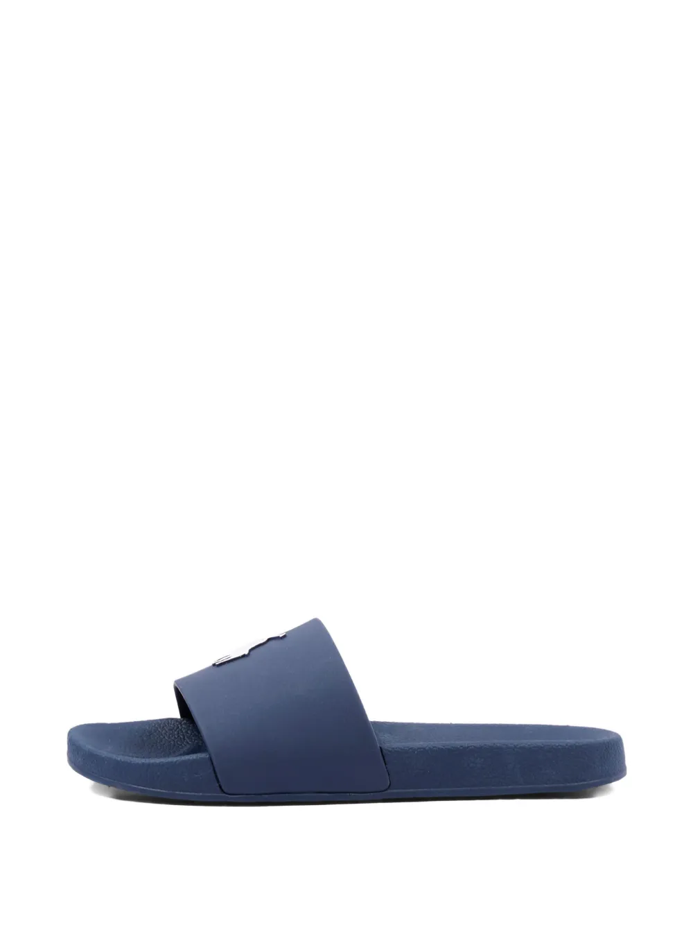POLO RALPH LAUREN KIDS pony logo slides Blauw