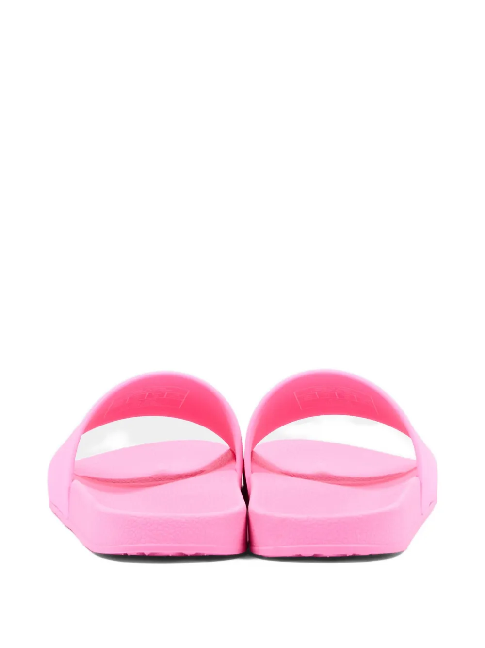 POLO RALPH LAUREN KIDS Slippers met ponydetail Roze