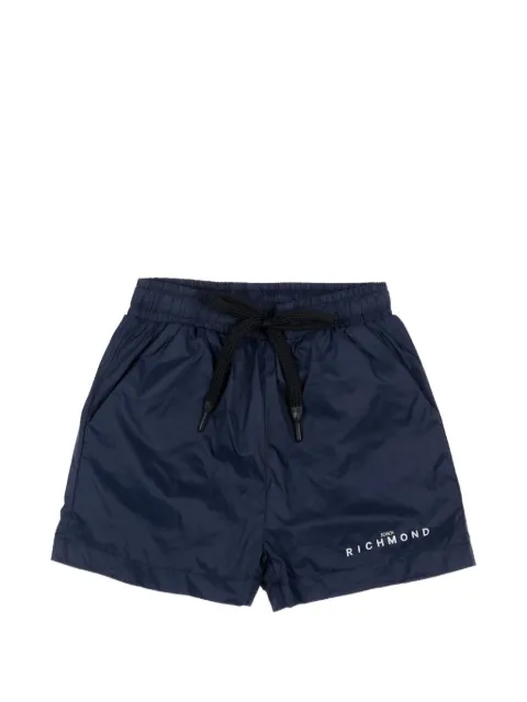 John Richmond Junior shorts de playa con detalle del logo