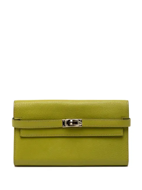 Hermès Pre-Owned cartera Chevre Mysore Kelly Longue Wallet 2009