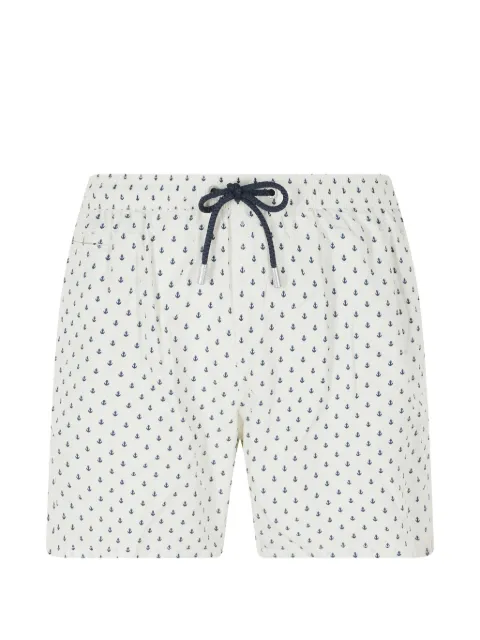 MC2 Saint Barth Lighting Micro anchor-print swim shorts