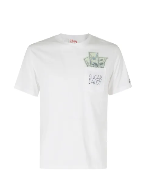 MC2 Saint Barth camiseta Austin con bolsillo bordado