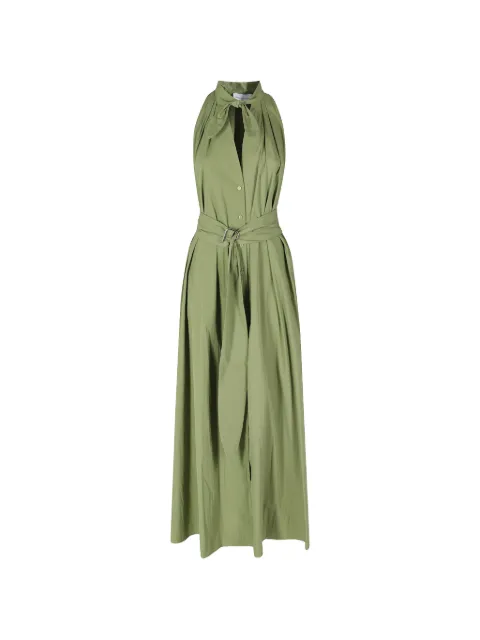 Isabelle Blanche belted maxi dress
