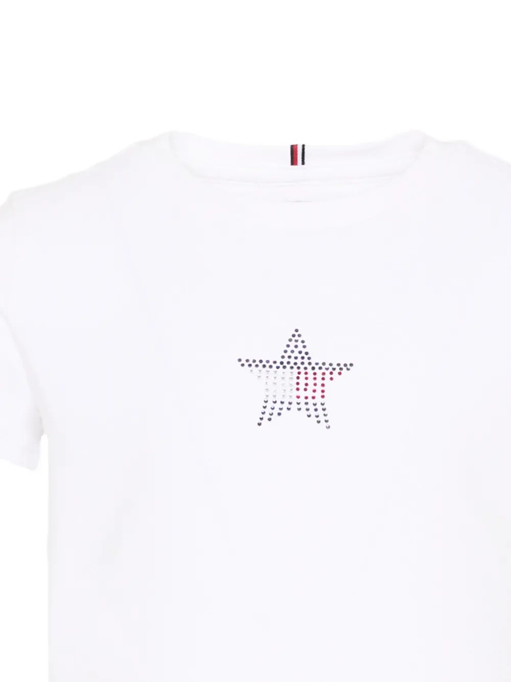  Tommy Hilfiger Junior Star-flag T-shirt - White 