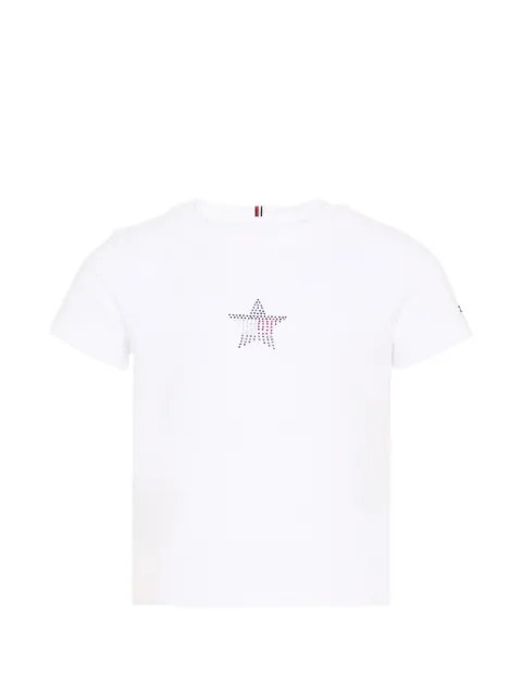 Tommy Hilfiger Junior star-flag T-shirt