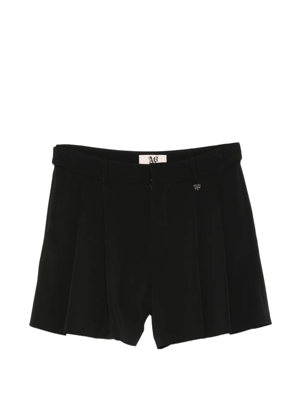 Aniye By Bella pleated shorts - Nero