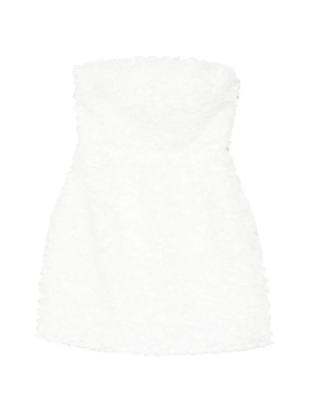 Aniye By strapless mini dress - Bianco