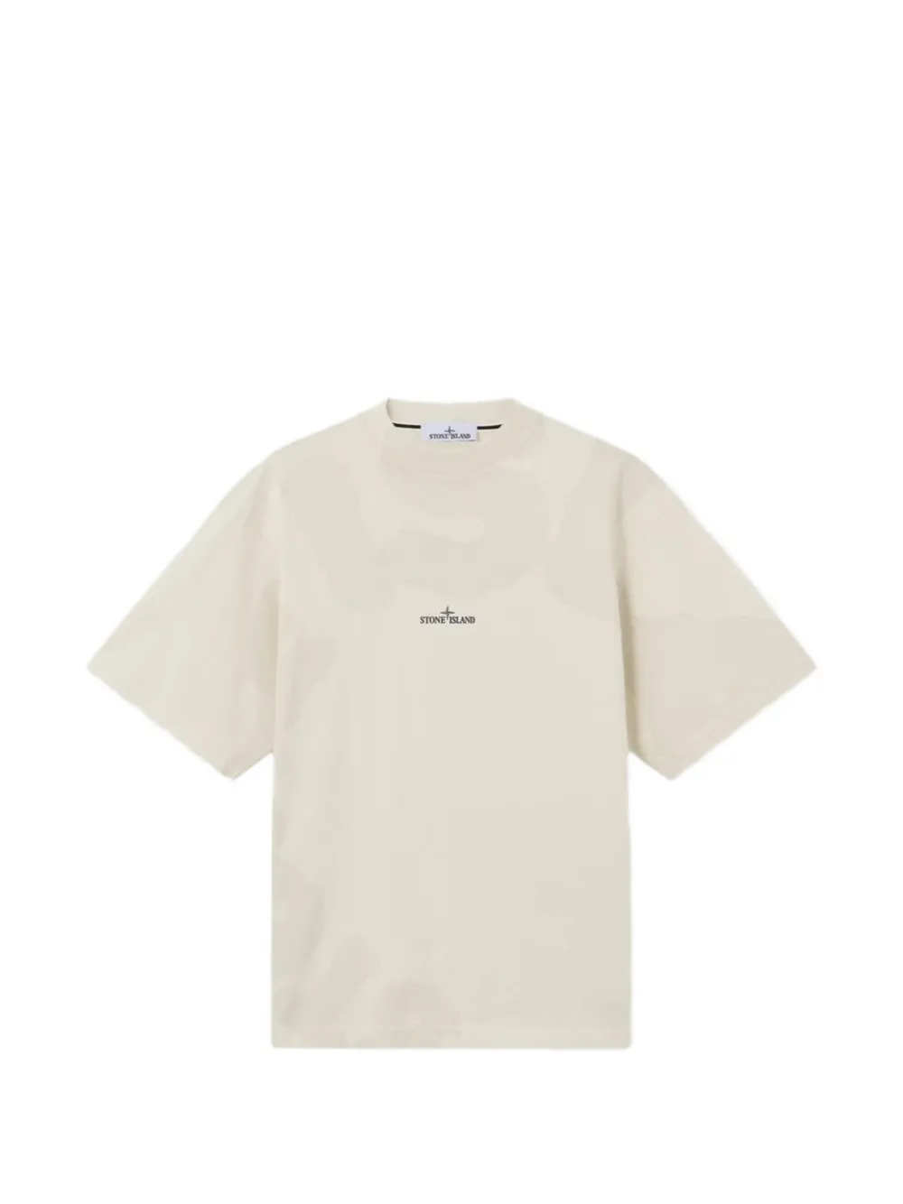 Stone Island 로고 티셔츠 | 뉴트럴 | Image 1