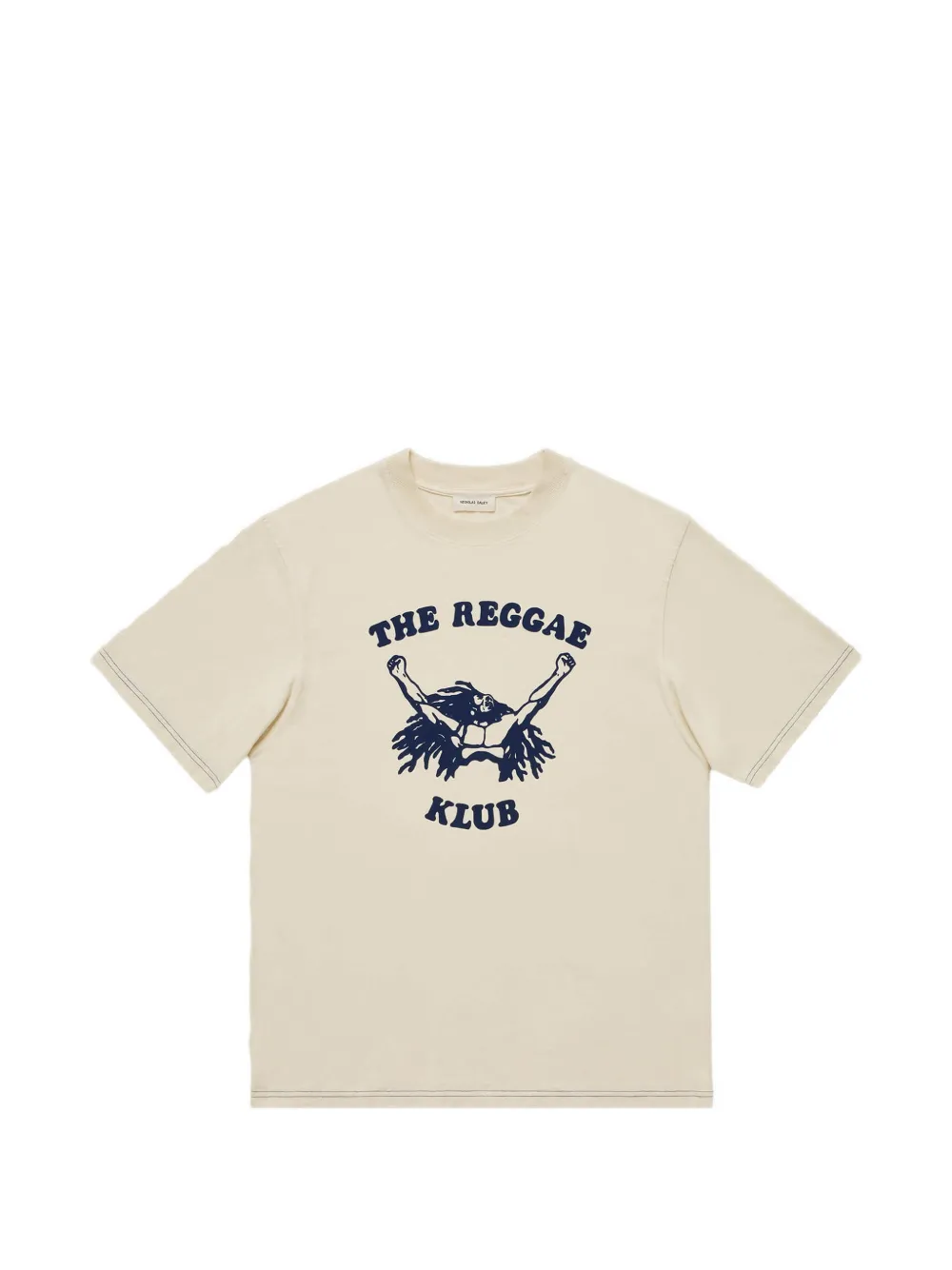 Nicholas Daley Graphic Print T-shirt In Neutral