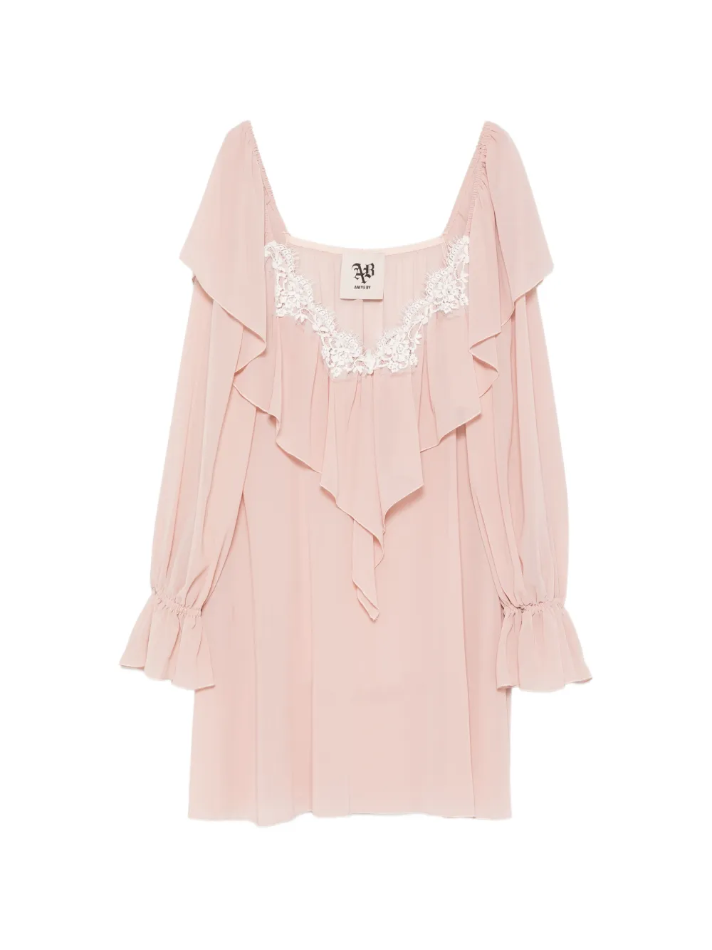 Aniye By Teodora lace mini dress - Rosa