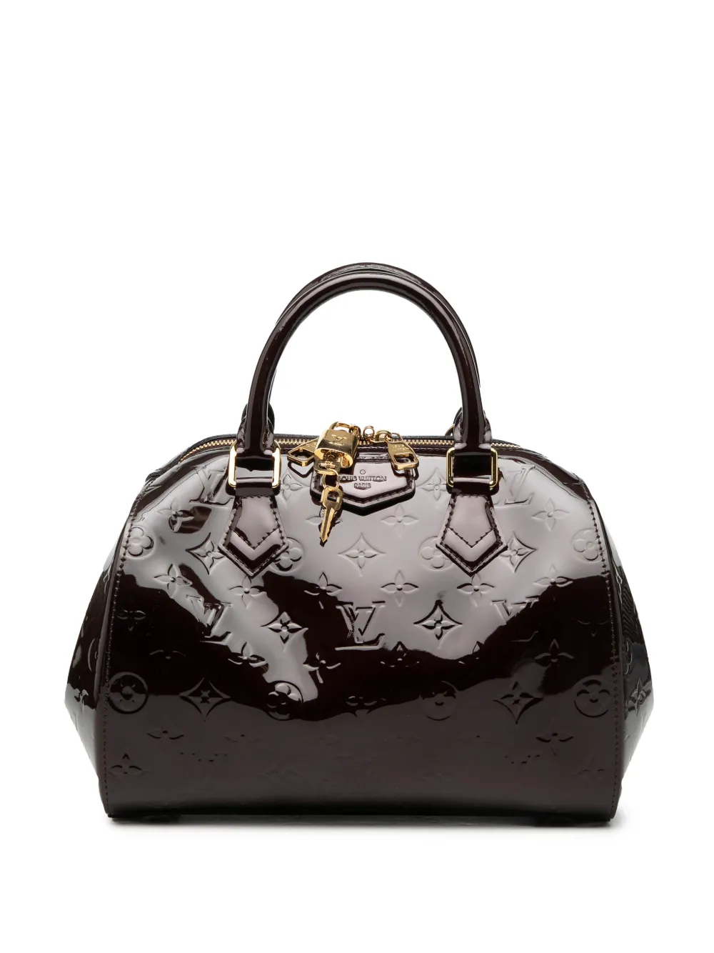 Louis Vuitton Pre-Owned 2013 Monogram Vernis Montana satchel - Viola