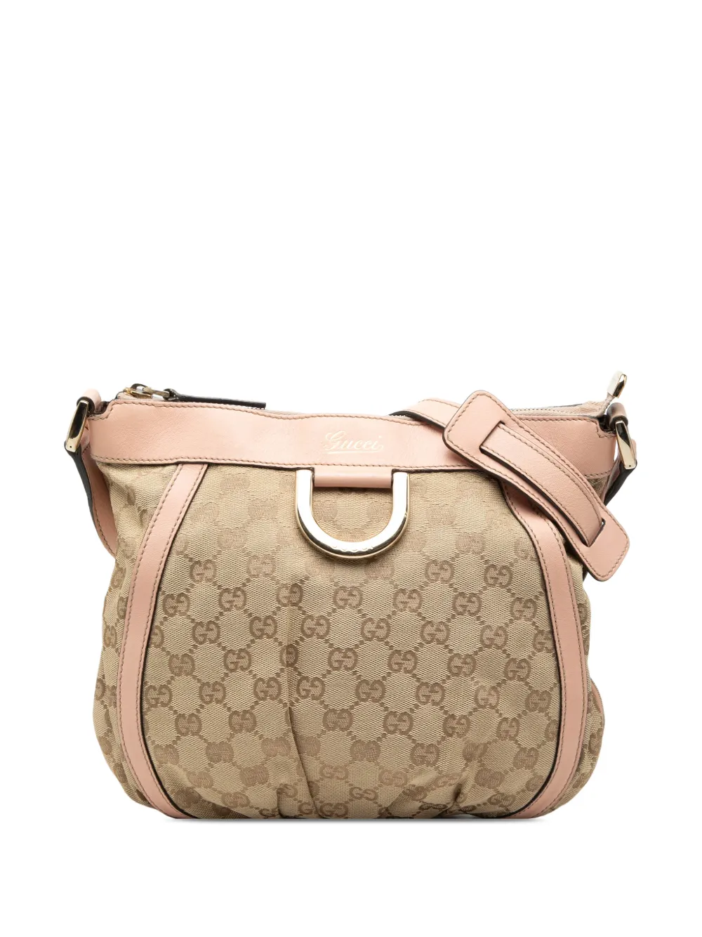 Gucci Pre-Owned 2000-2015 GG Canvas Abbey D Ring crossbody bag - Rosa