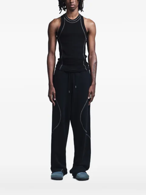 Saul Nash contrast-stitch ribbed vest