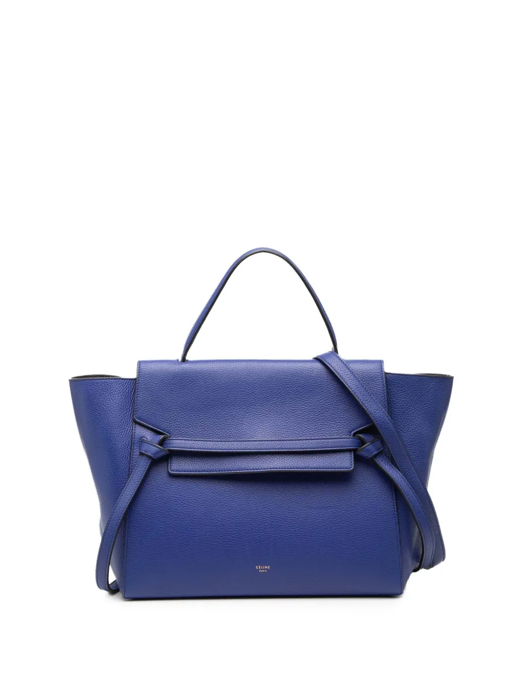 Celine Pre-Owned 2014 Mini Leather Belt Bag satchel - Blu