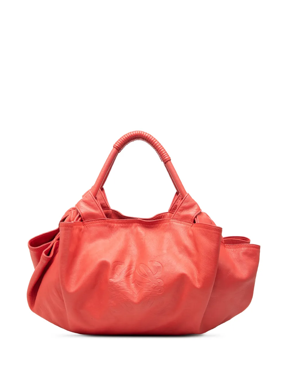Loewe Pre-Owned 2007 Nappa Aire hobo bag - Rosso