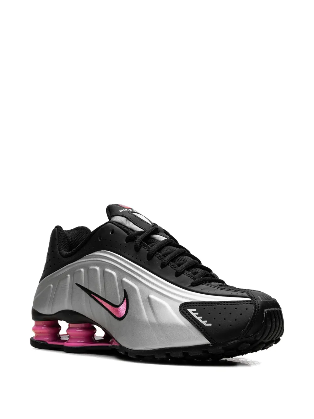 Nike Kids logo-detail sneakers - Silber