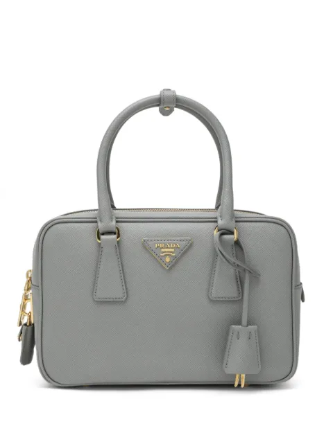 Prada tote med trekantet plade