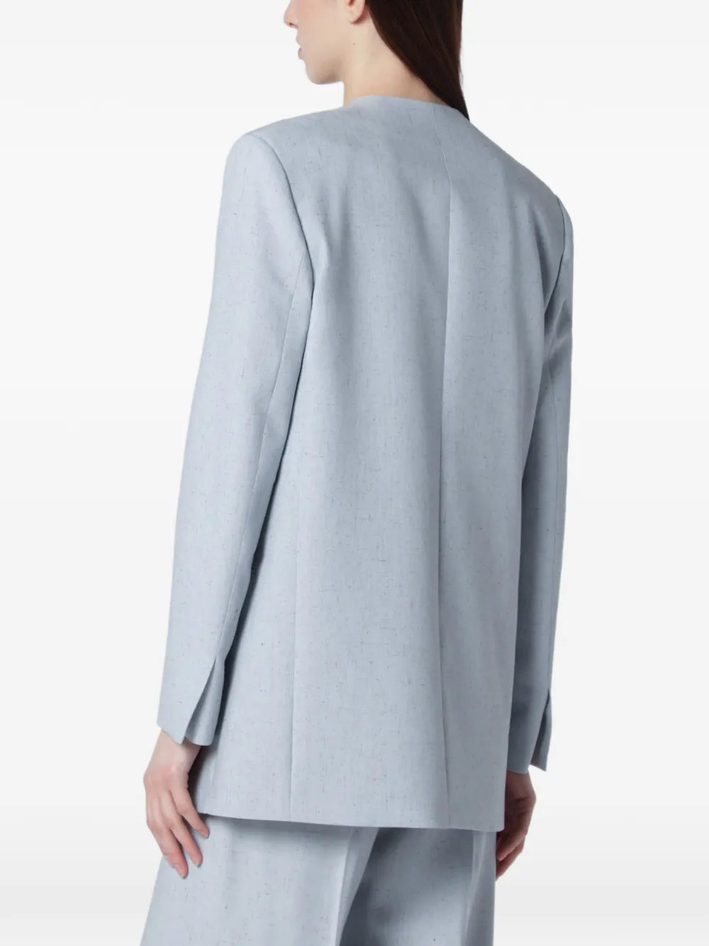  Alberta Ferretti Double-breasted Blazer - Blue 