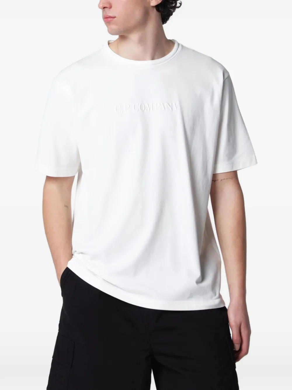 C.P. Company short sleeve T-shirt - Bianco