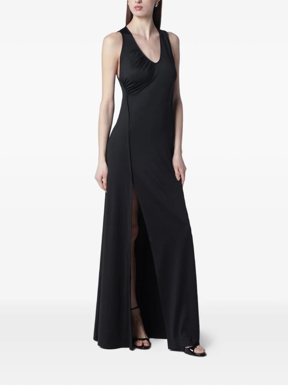 Victoria Beckham Jurk met V-hals Zwart