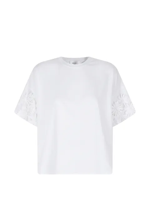 MeimeiJ floral-appliqué short-sleeve T-shirt