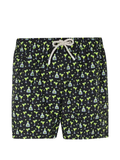 MC2 Saint Barth Lighting Micro Fantasy margarita-print swim shorts