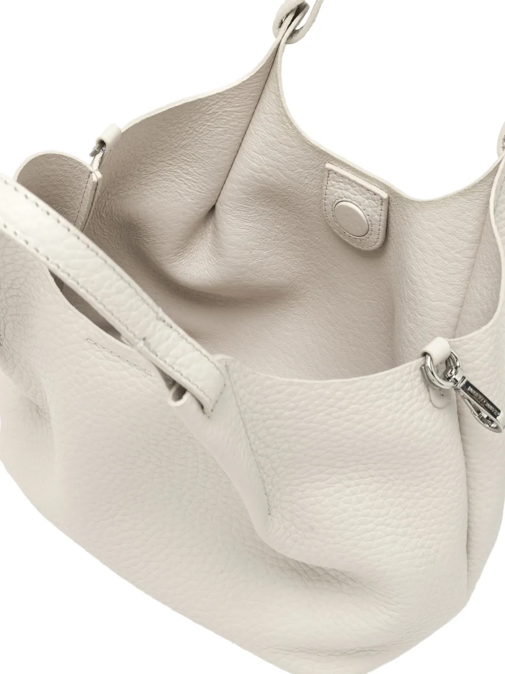 GIANNI CHIARINI Medium Dua shopper met textuur Wit