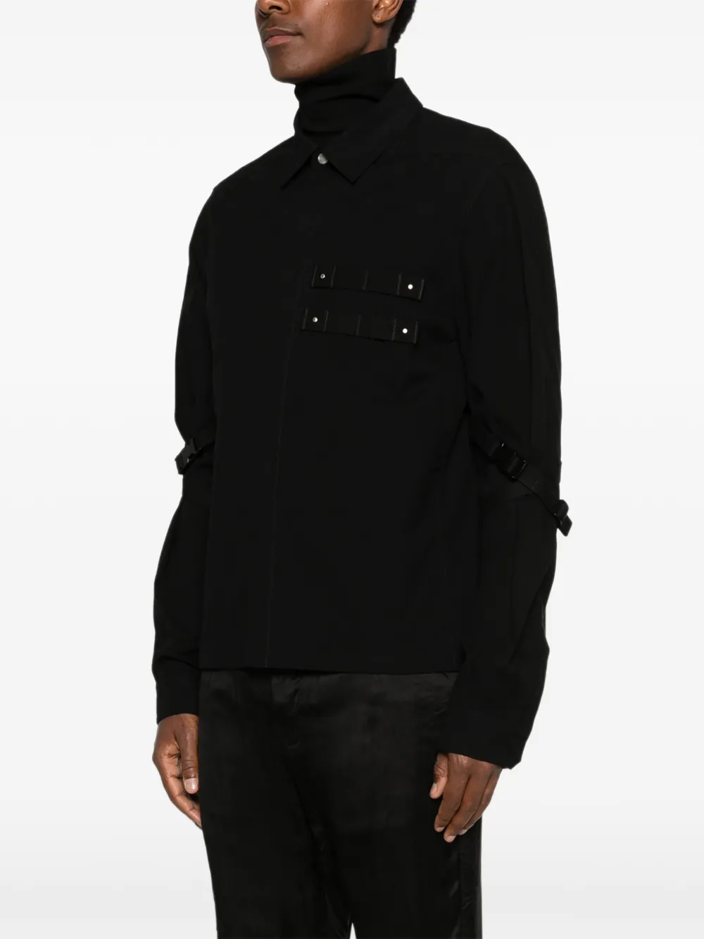 Rick Owens Button-up overhemd Zwart