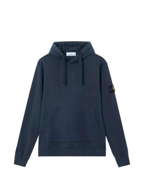 Stone Island Stone Island logo-patch hoodie