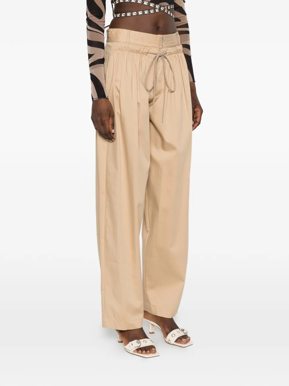 Aniye By Broek met trekkoord Beige