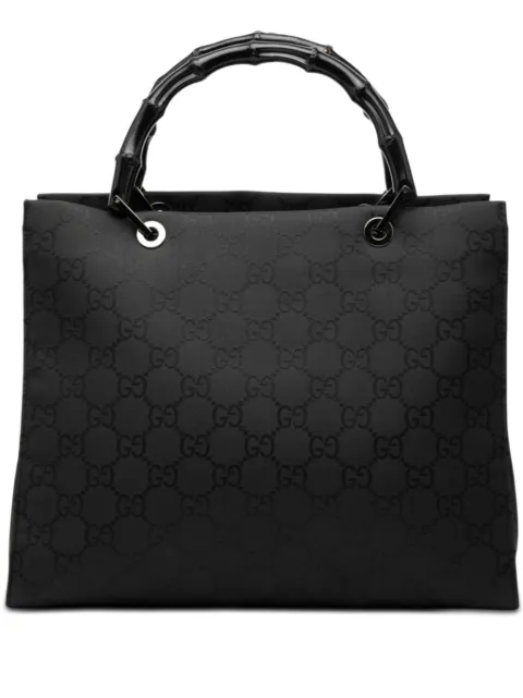 Gucci Pre-Owned 2000-2015 GG Nylon Bamboo handbag