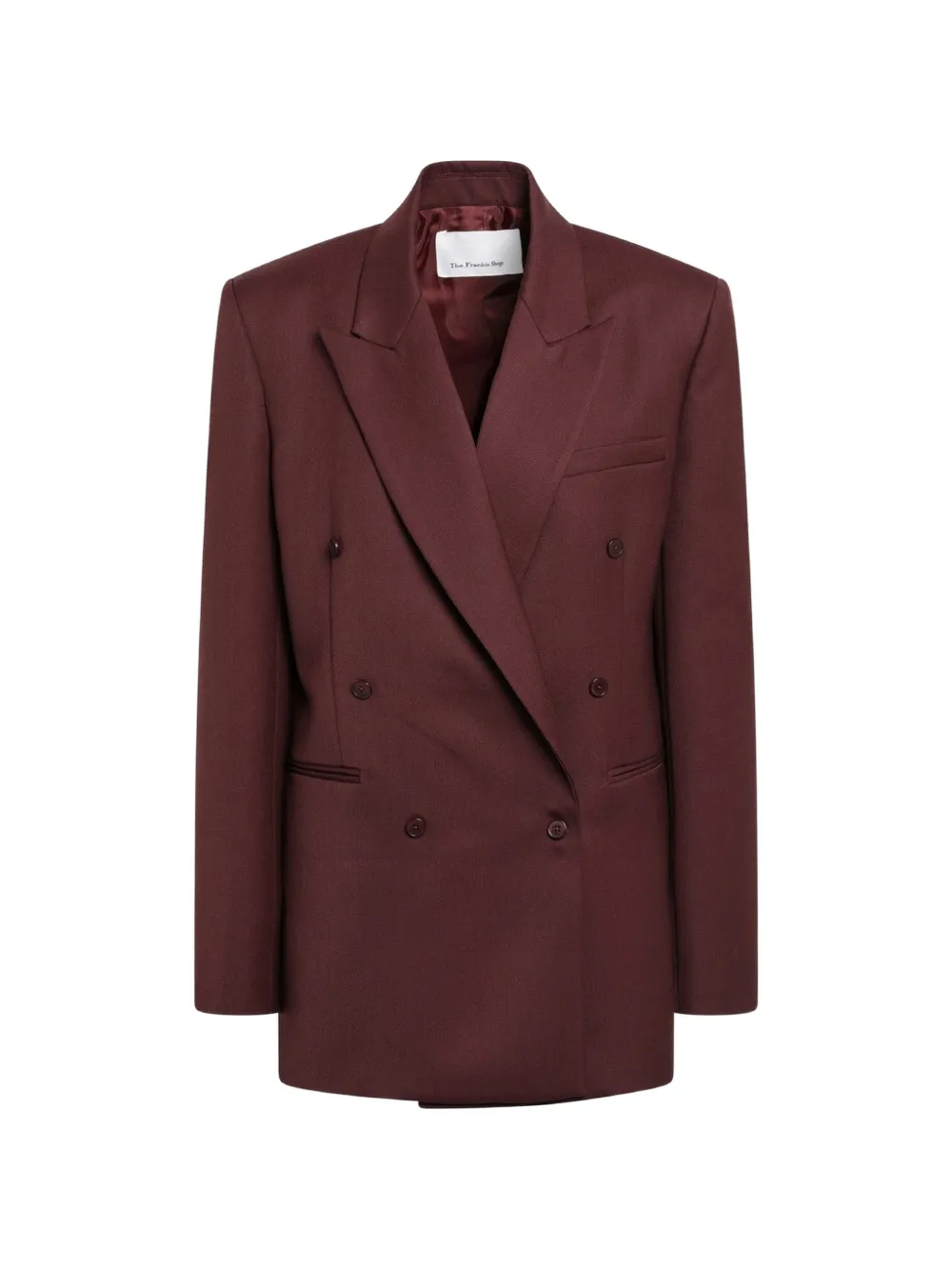The Frankie Shop Blazer doppiopetto - Rosso