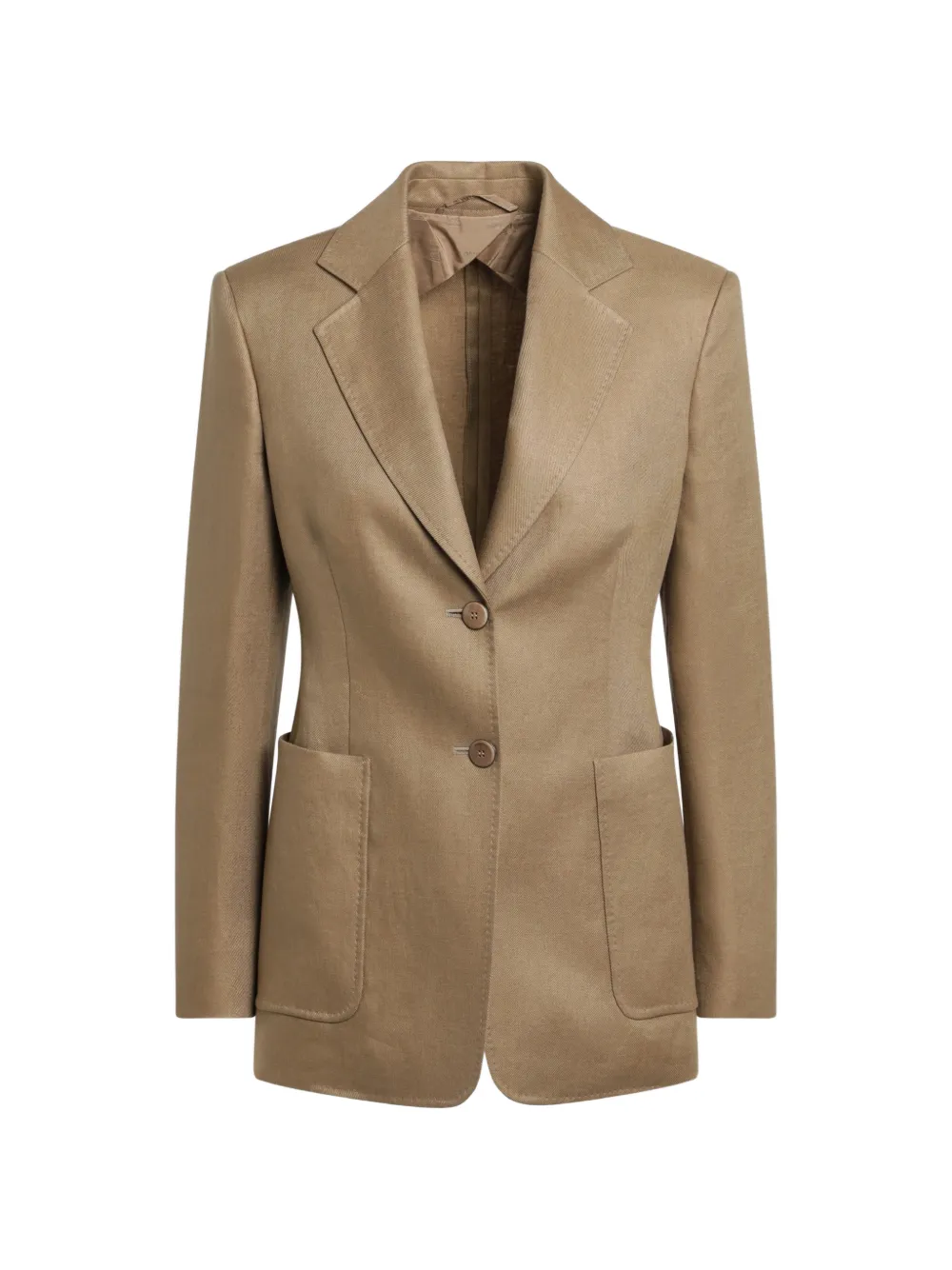 Max Mara patch-pocket blazer - Toni neutri