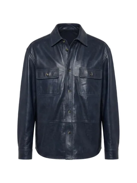 LOEWE long-sleeves pocket overshirt