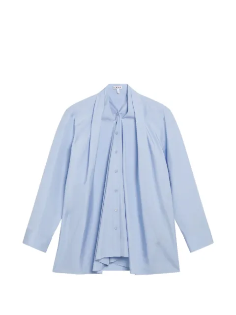 LOEWE camisa con diseño drapeado