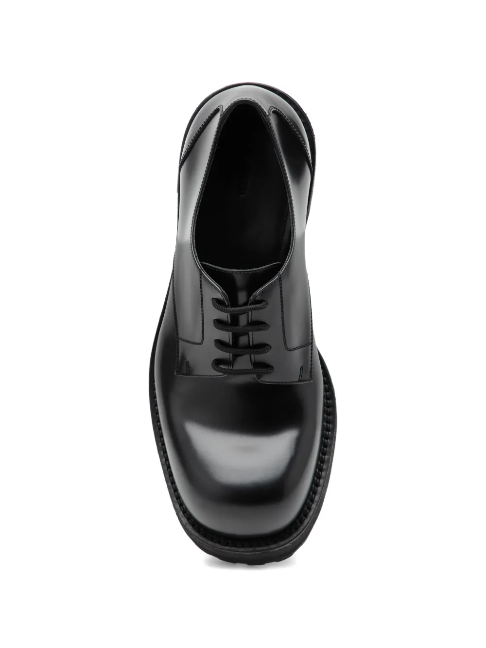Balenciaga Venom leren derby veterschoenen Zwart