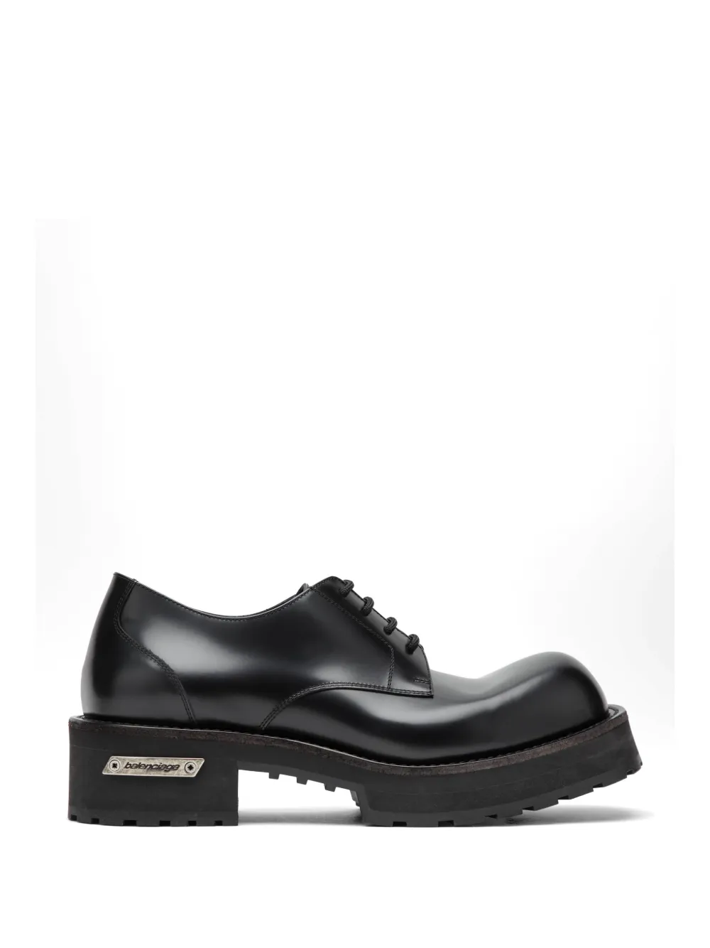 Balenciaga Venom lace-up leather derby shoes - Nero