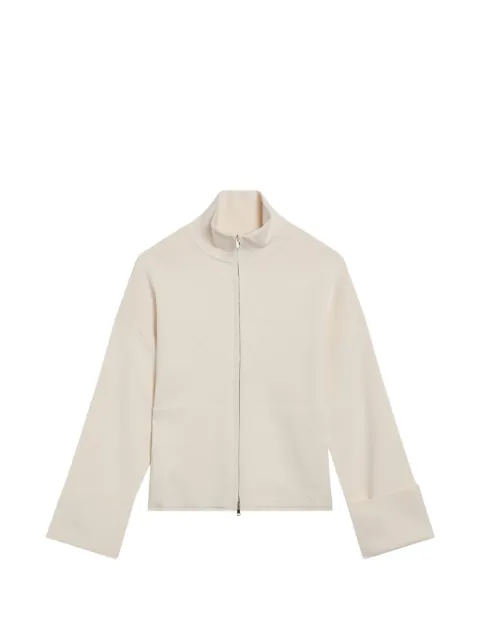 Max Mara — zip-up cardigan