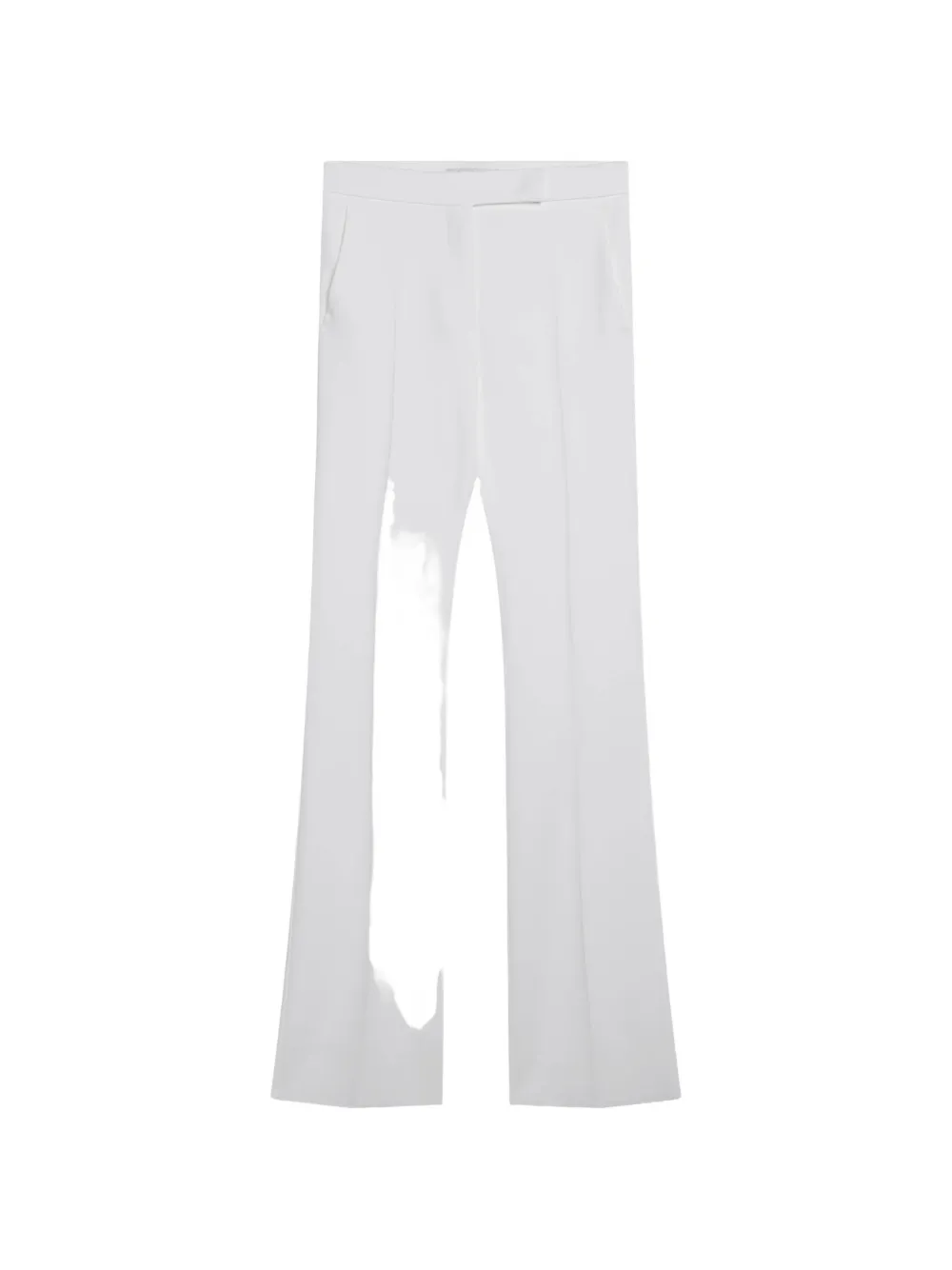 Max Mara pleat-detail trousers - Bianco