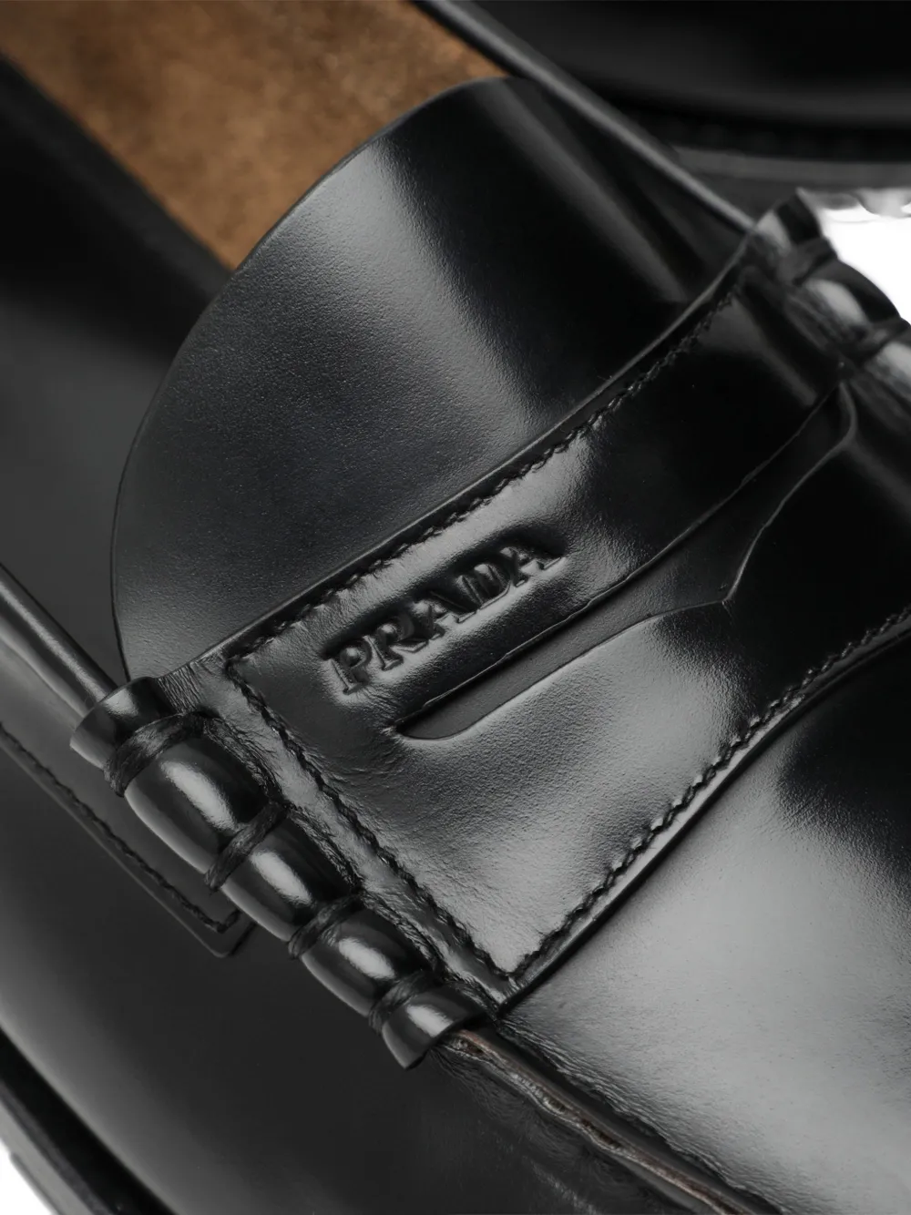 Prada Penny loafers Zwart